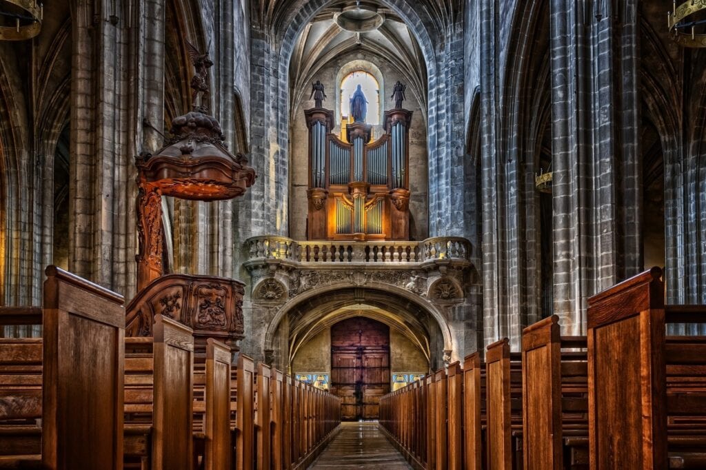 Catedral medieval Idade Média das Trevas