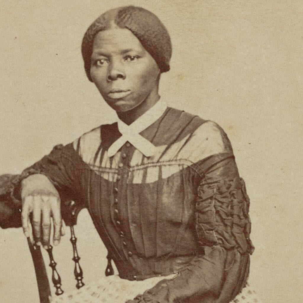 Harriet Tubman (1822-1913) em 1869. Biblioteca do Congresso Americano.