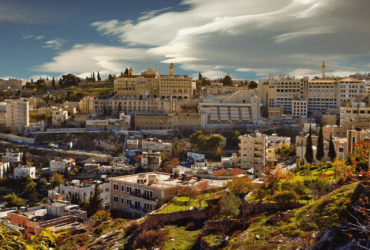 Vista da atual cidade de Belém, que se tornou um centro de peregrinação para os cristãos | Foto: Pixabay