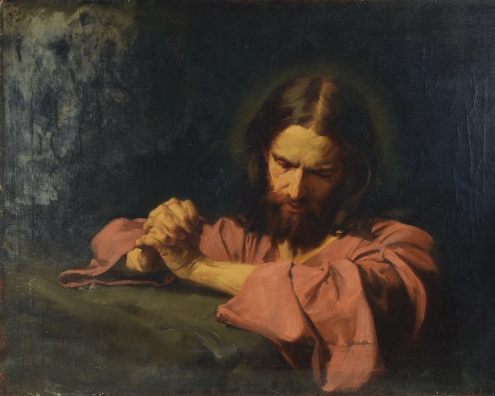 Jesus orando no Getsêmani