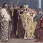 Robert Leinweber, Jesus diante de Caifás