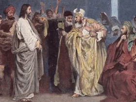 Robert Leinweber, Jesus diante de Caifás