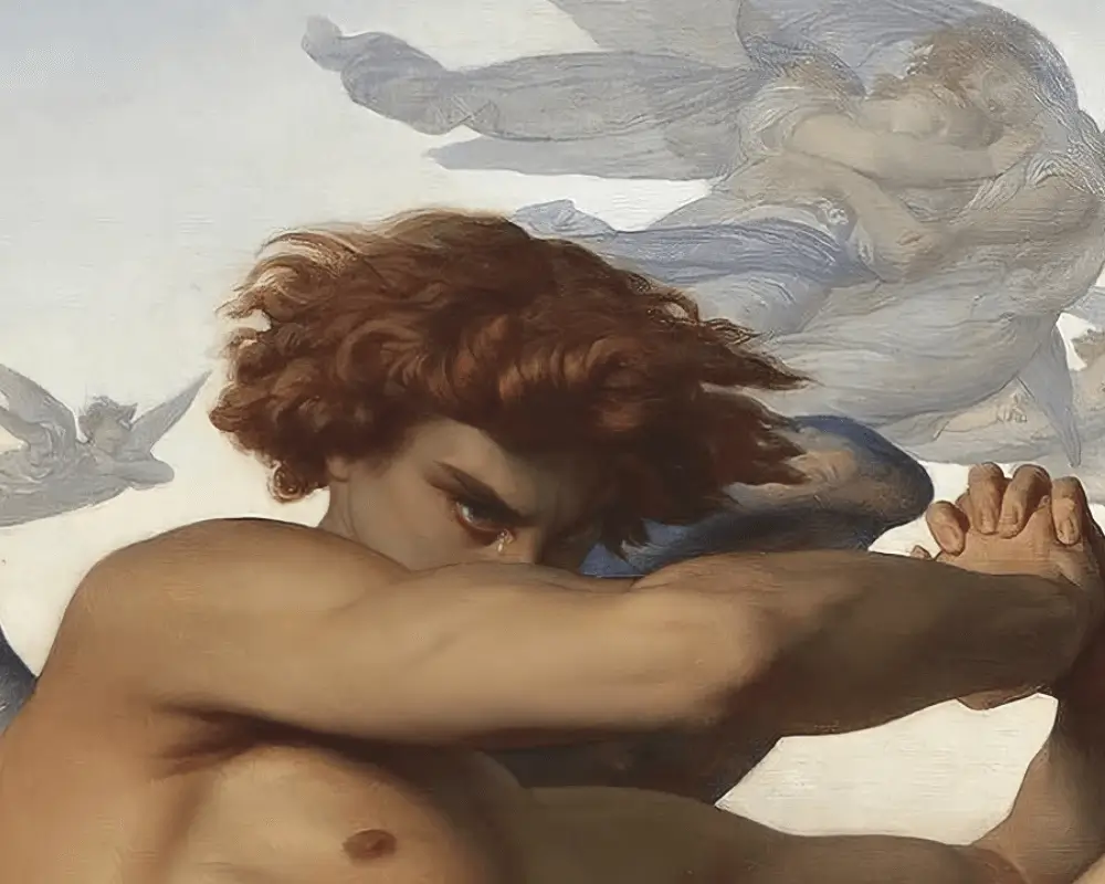 Anjo caído, por Alexande Cabanel (1868)