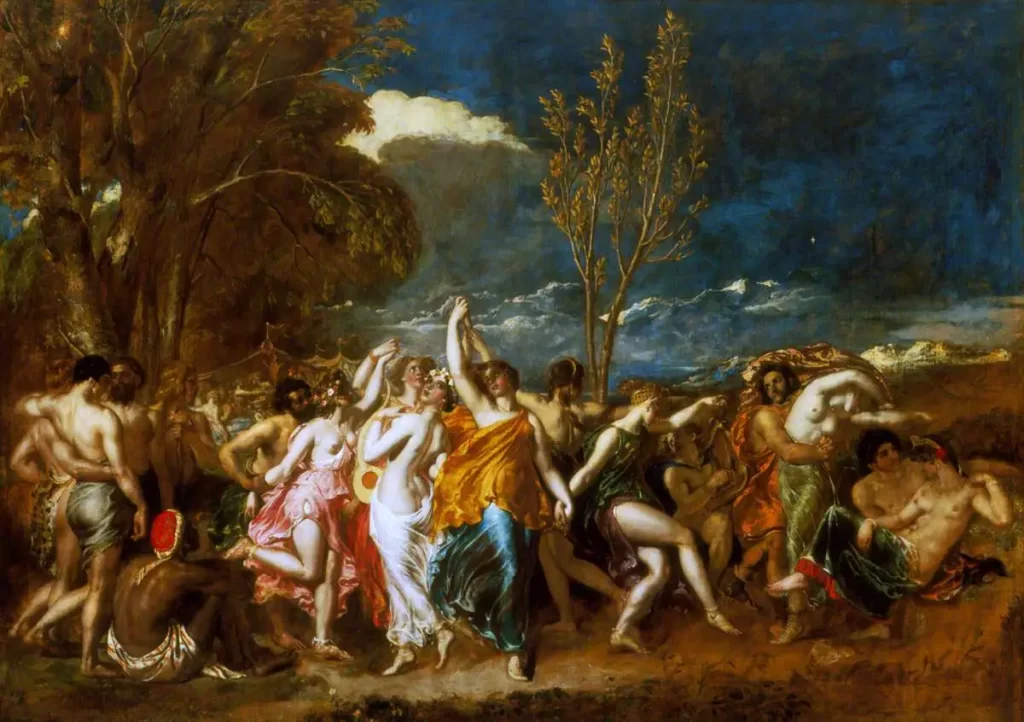 William Etty - The World Before the Flood (o mundo antes do Dilúvio)