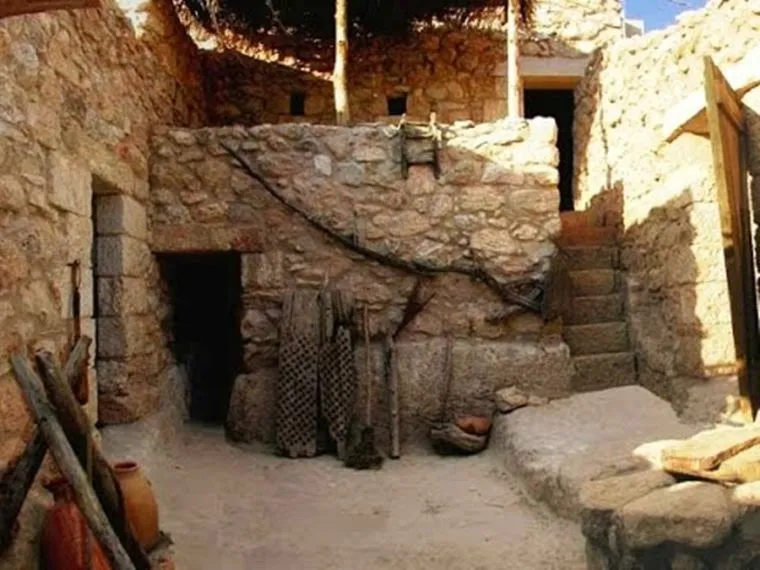 Suposta casa de Jesus em Nazaré